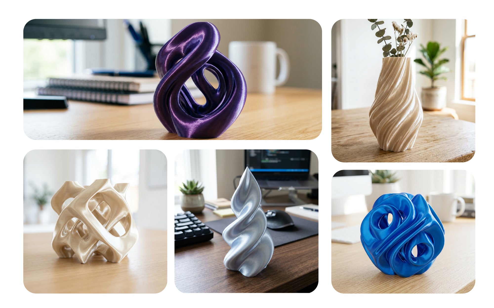 KOSEN PLA-Silk 1.75mm Single Color 3D Filament 1KG